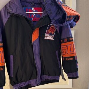 Pro Player Kids Puffer Jacket - Phoenix Suns - Medium - Made in Korea